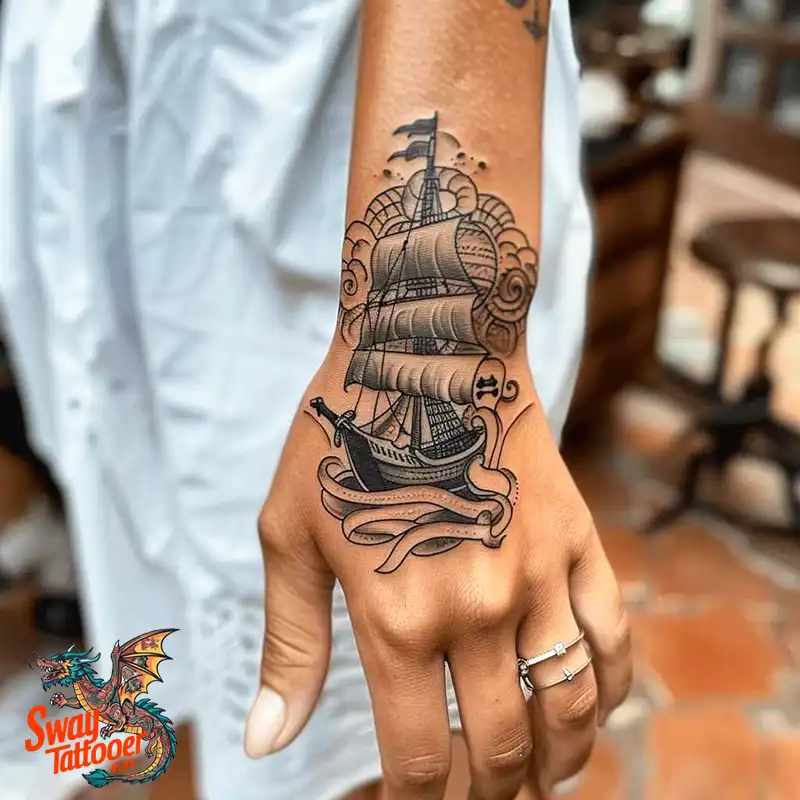 120 Nautical Tattoo Designs and Their Enduring Symbolism 46 Nautical Tattoo design