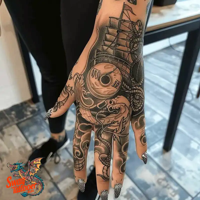 120 Nautical Tattoo Designs and Their Enduring Symbolism 45 Nautical Tattoo design