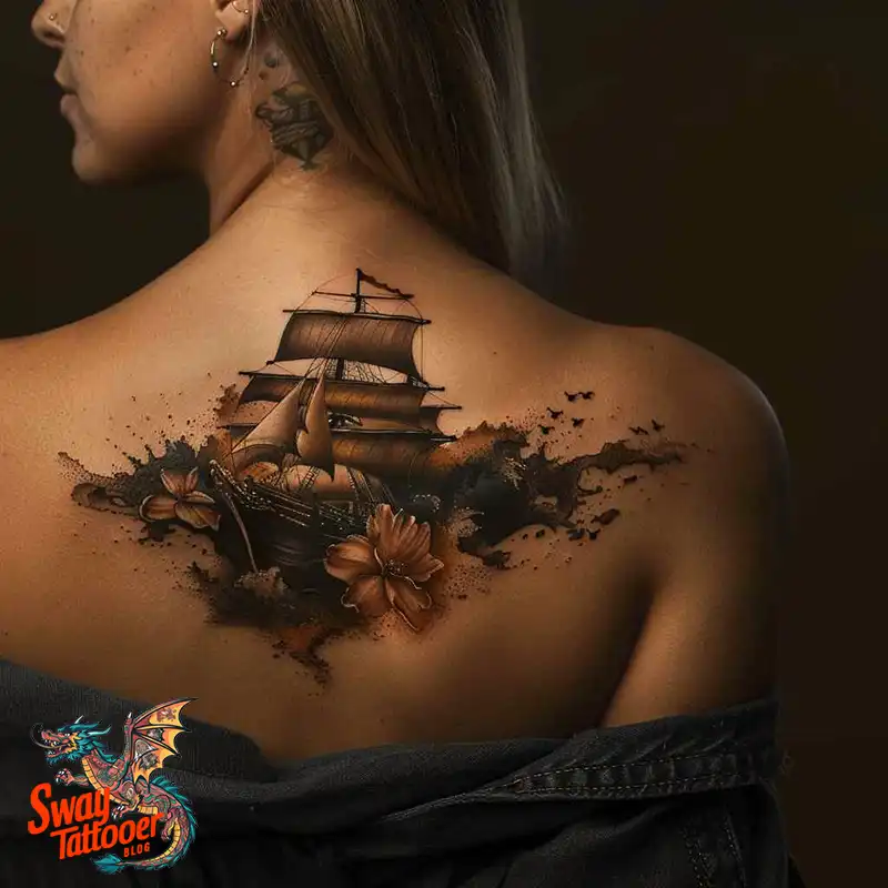 120 Nautical Tattoo Designs and Their Enduring Symbolism 43 Nautical Tattoo design