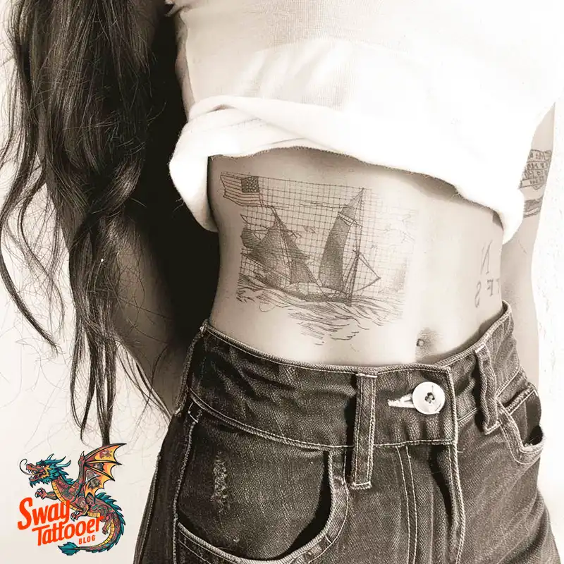 120 Nautical Tattoo Designs and Their Enduring Symbolism 37 Nautical Tattoo design