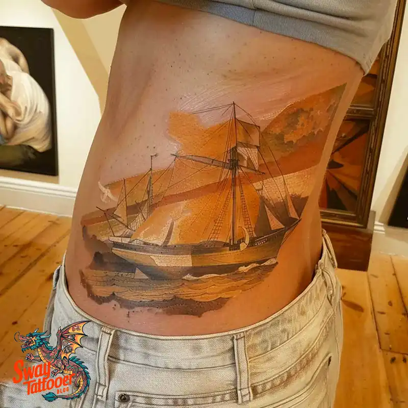 120 Nautical Tattoo Designs and Their Enduring Symbolism 36 Nautical Tattoo design