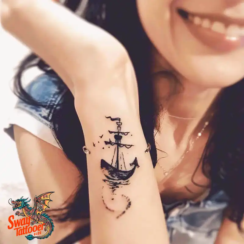 120 Nautical Tattoo Designs and Their Enduring Symbolism 29 Nautical Tattoo design