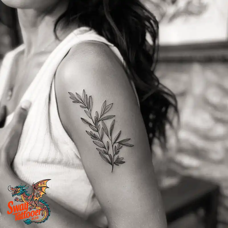 olive branch tattoo