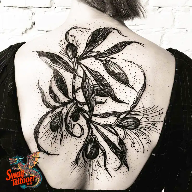 olive branch tattoo