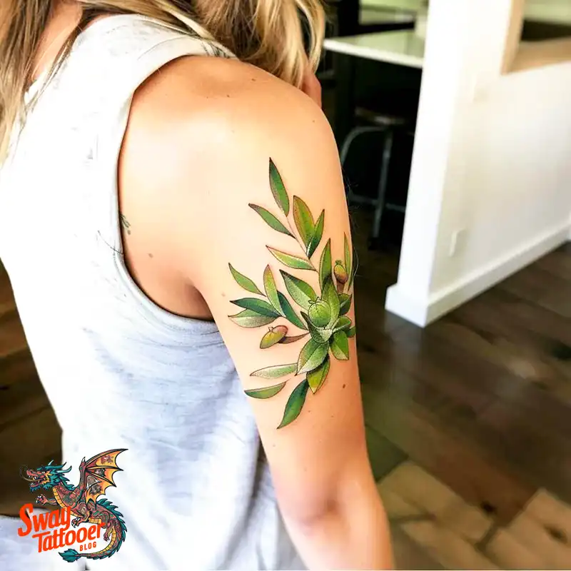 olive branch tattoo