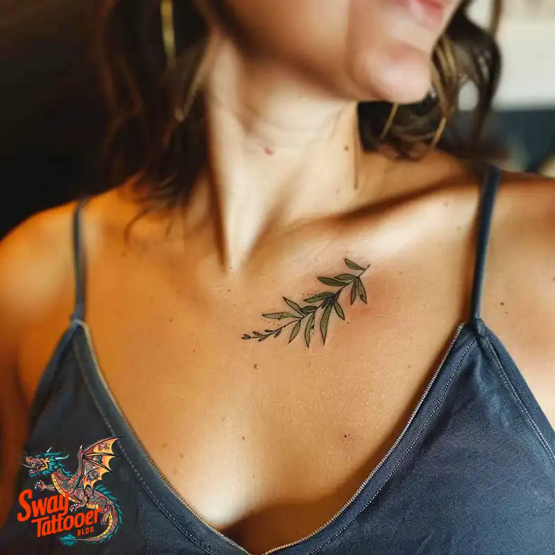 olive branch tattoo