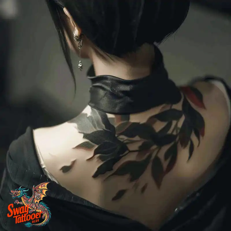 olive branch tattoo design