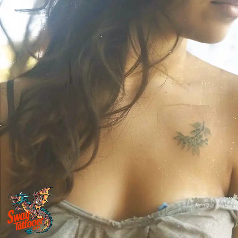 olive branch tattoo design