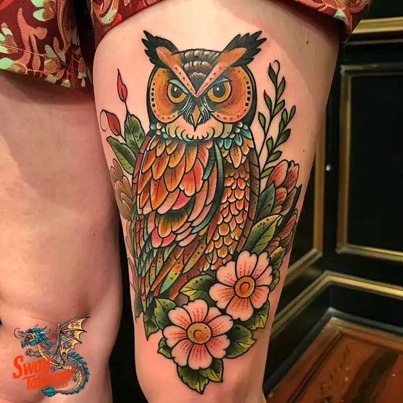 Owl Tattoo Idea