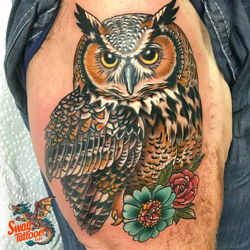 Owl Tattoo Design