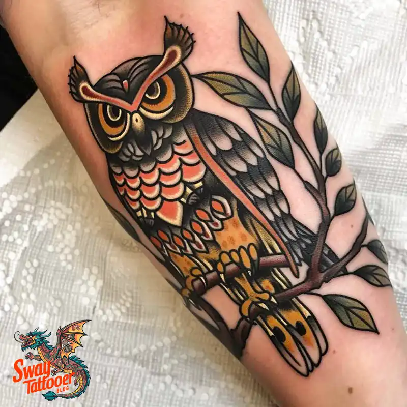 Owl Tattoo Design