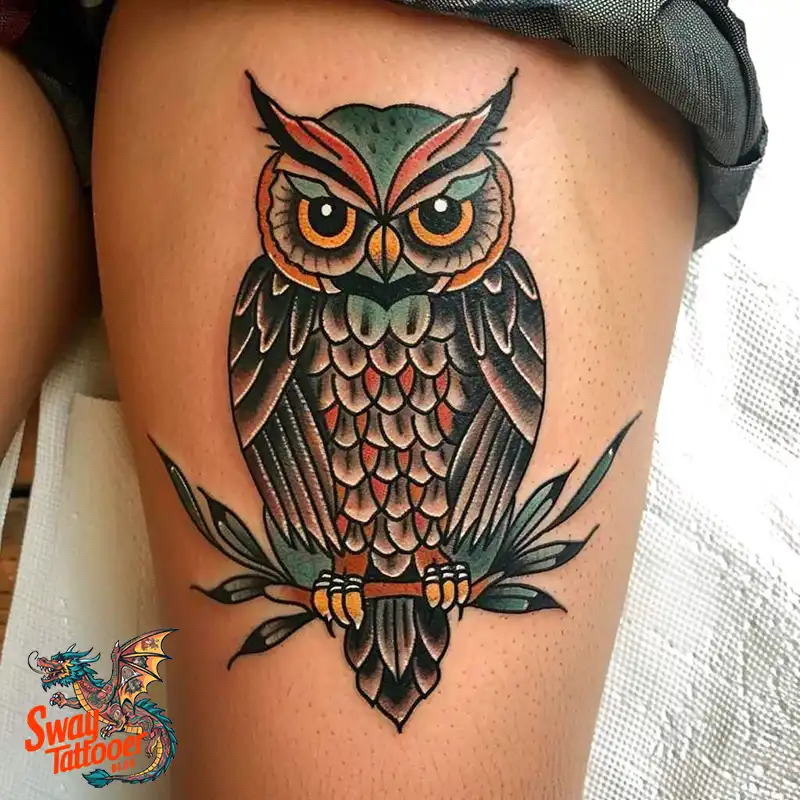 Owl Tattoo Design