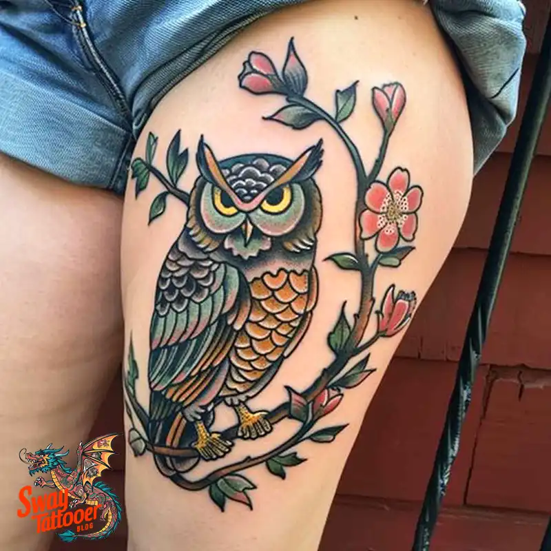 Owl Tattoo Design