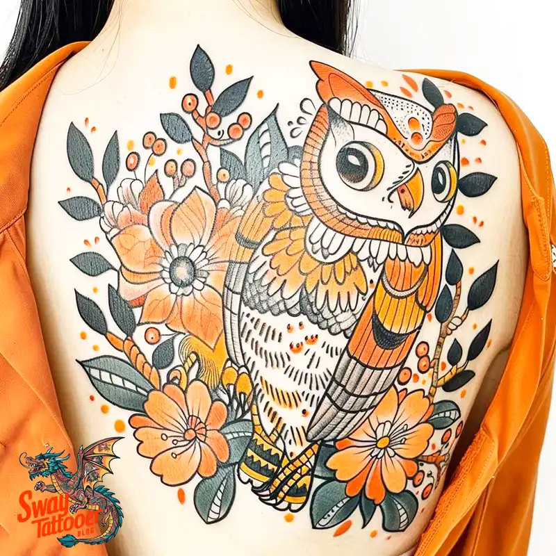 Owl Tattoo Design