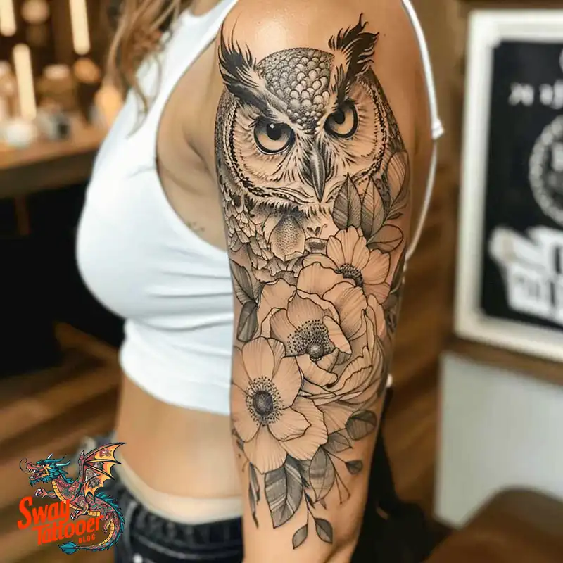 Owl Tattoo Design