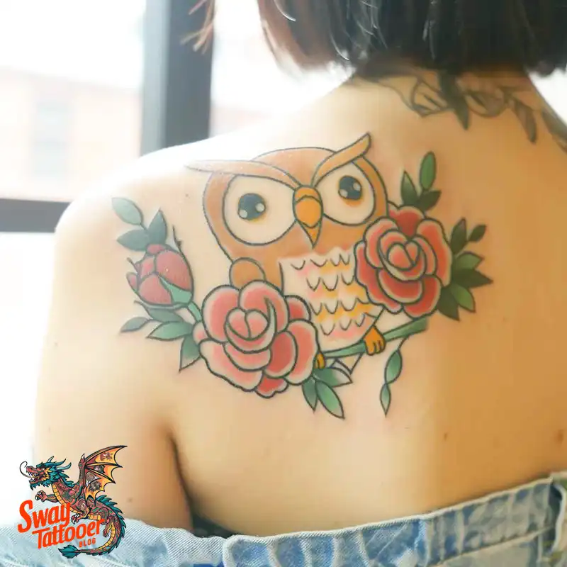 Owl Tattoo Design