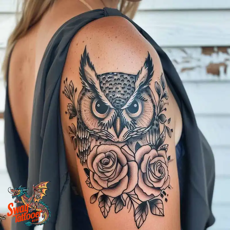 Owl Tattoo Design