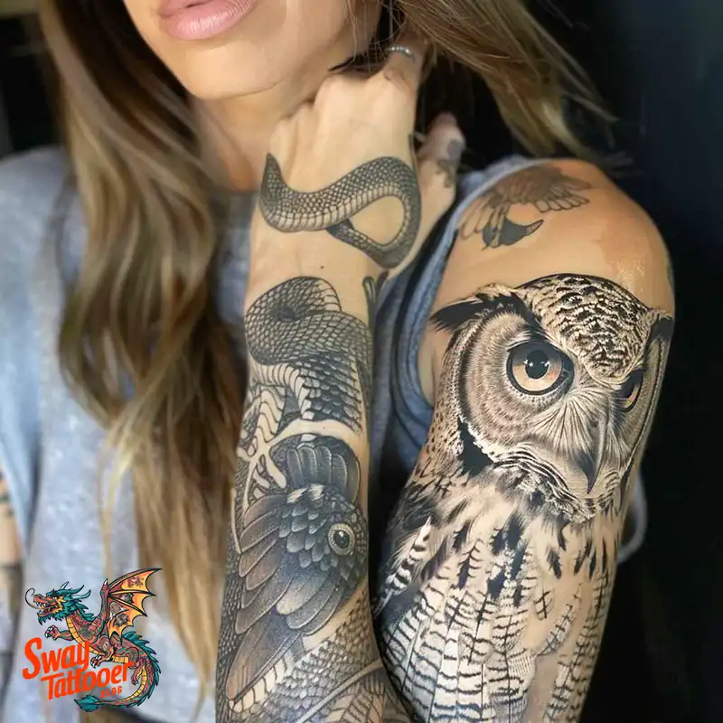 Owl Tattoo Design