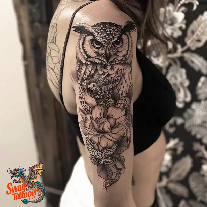 Owl Tattoo Design