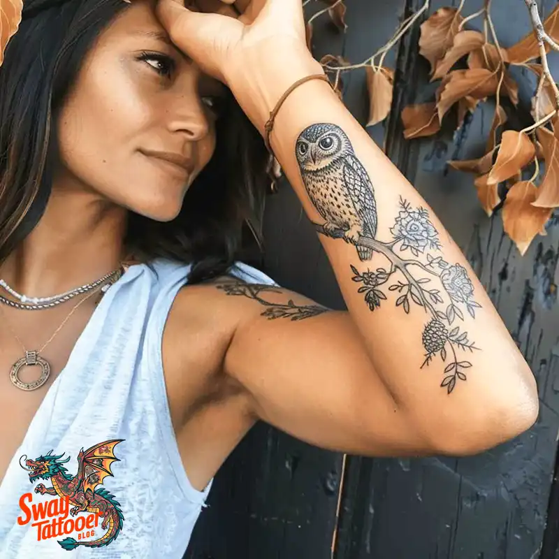 Owl Tattoo Design