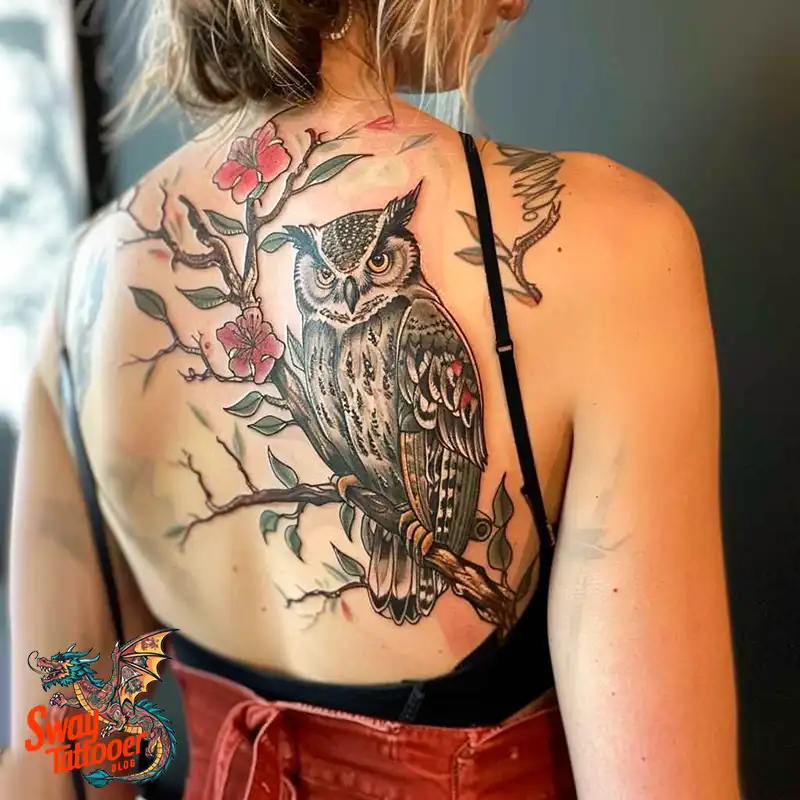 Owl Tattoo Design