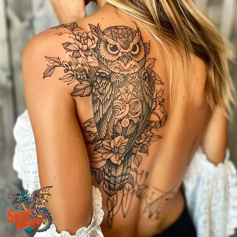 Owl Tattoo Design