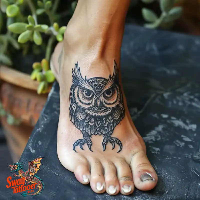 Owl Tattoo Design