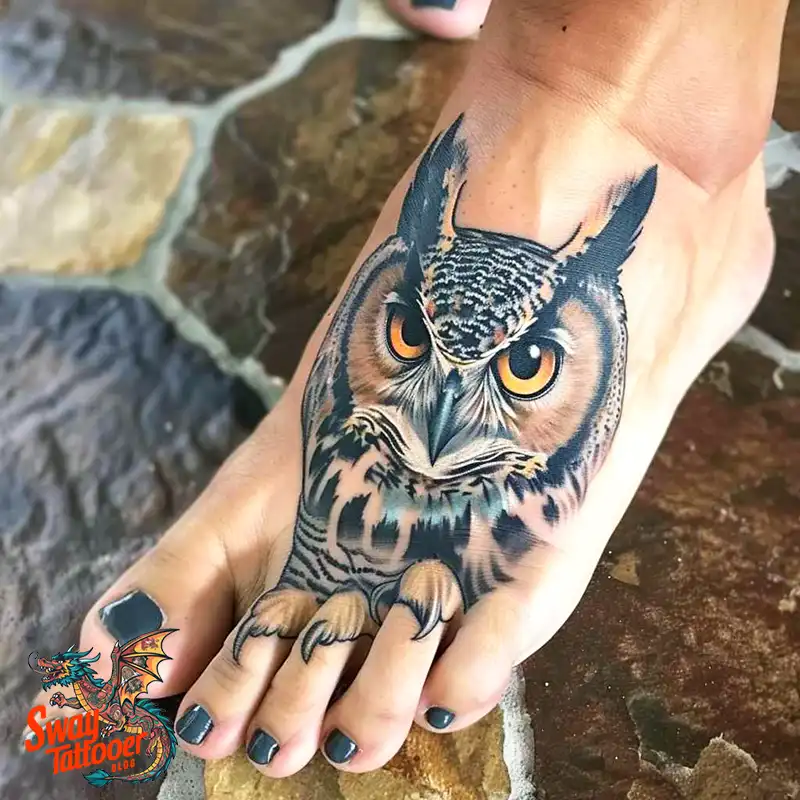 Owl Tattoo Design