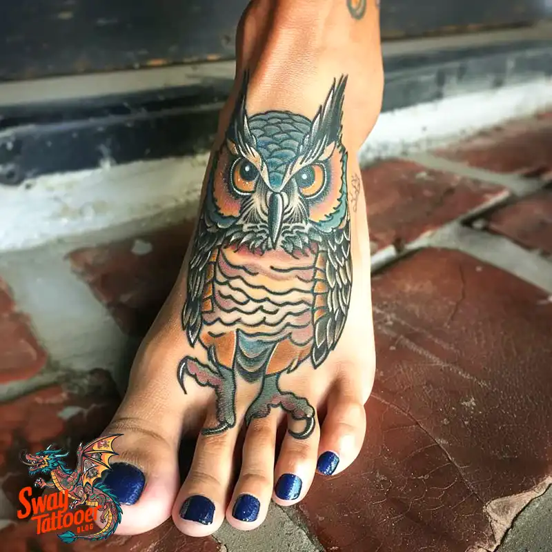 Owl Tattoo Design