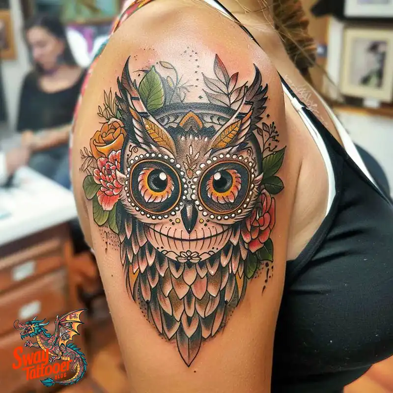 Owl Tattoo Design