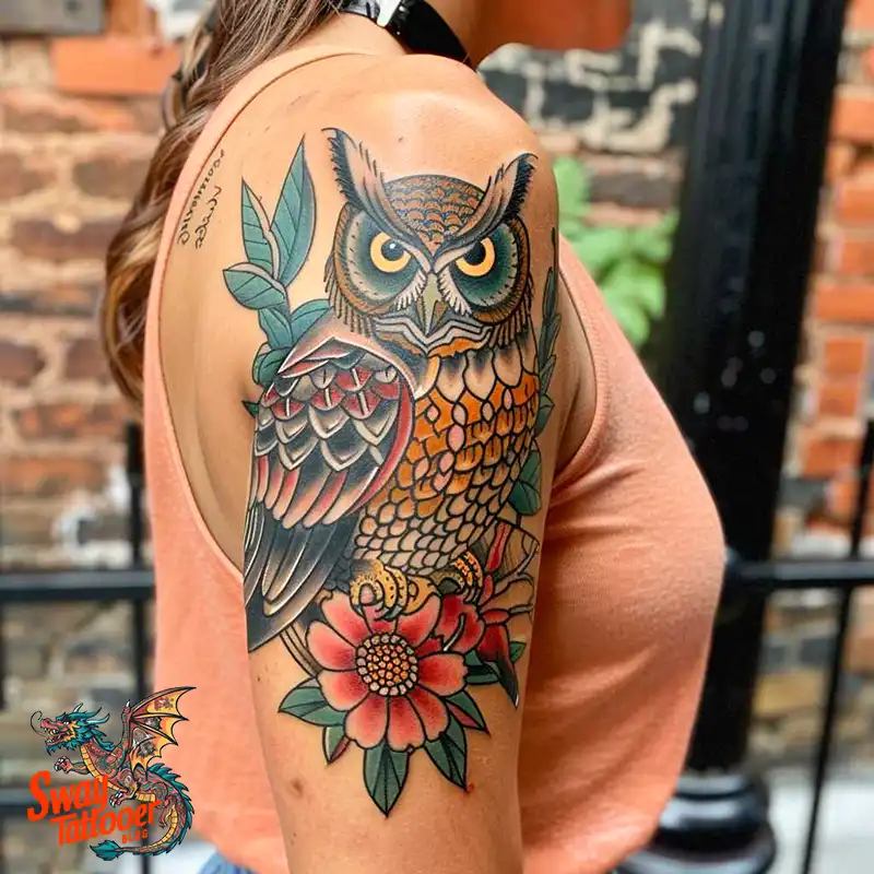 Owl Tattoo Design