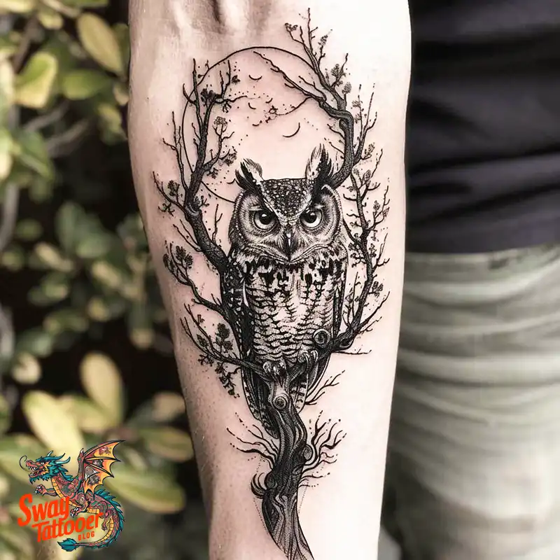Owl Tattoo
