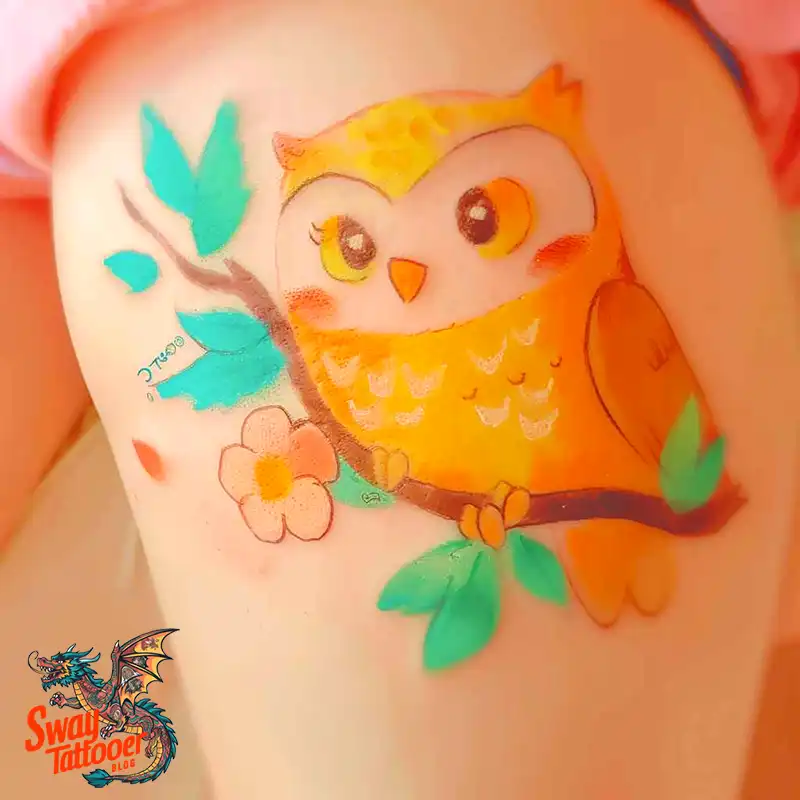 Owl Tattoo Idea