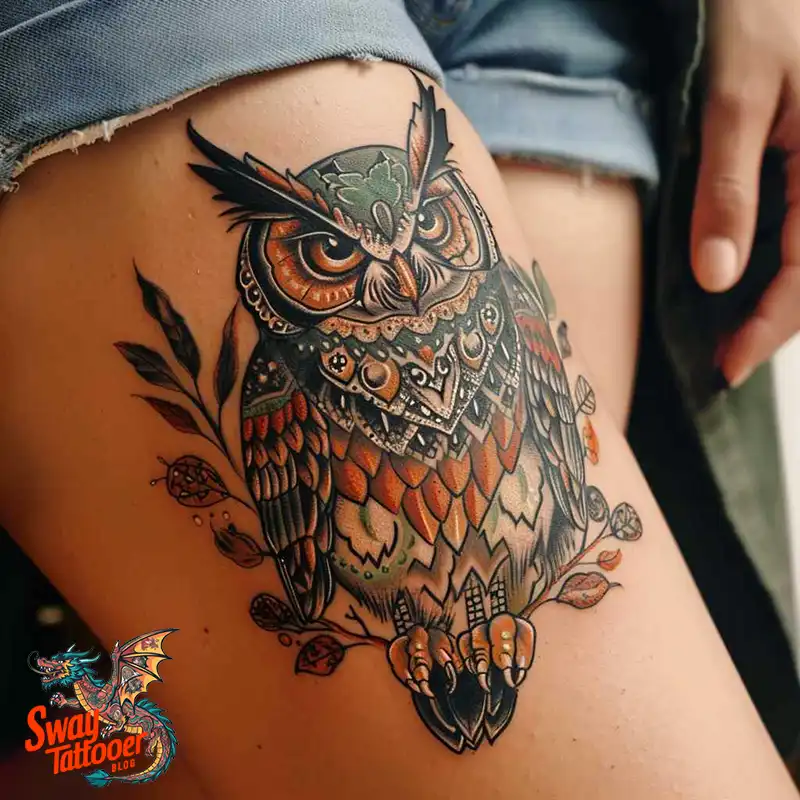 Owl Tattoo Idea