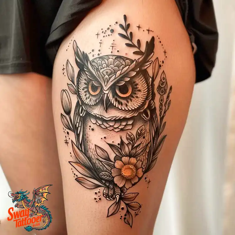 Owl Tattoo Idea
