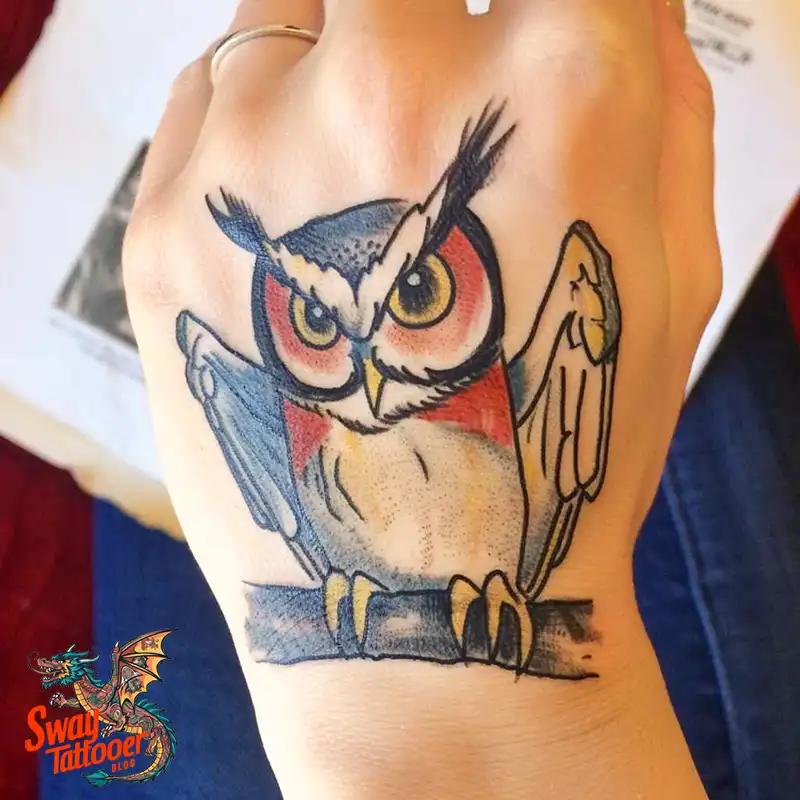 Owl Tattoo Idea