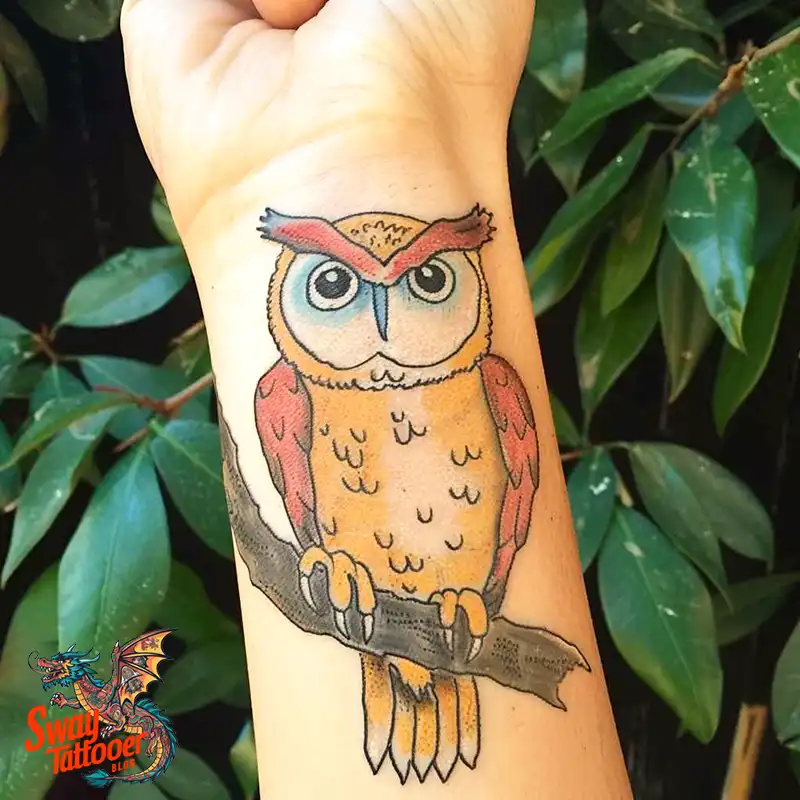 Owl Tattoo Idea