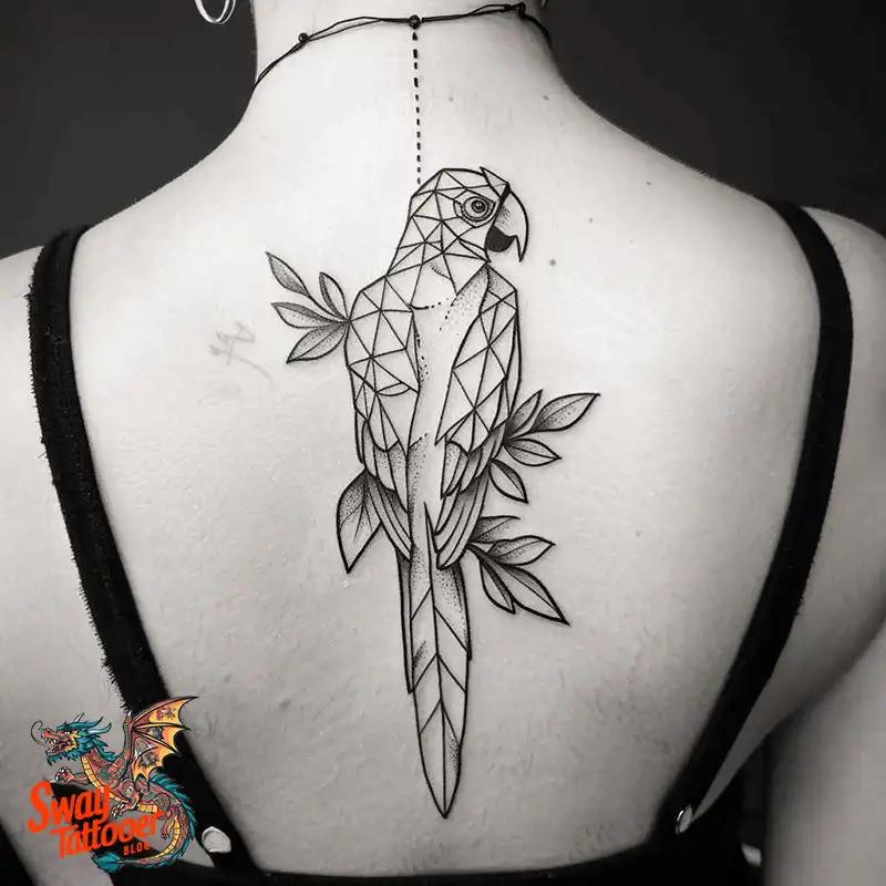 120 Parrot Tattoo Designs, Meanings, Aftercare, & Color Key 107 parrot10