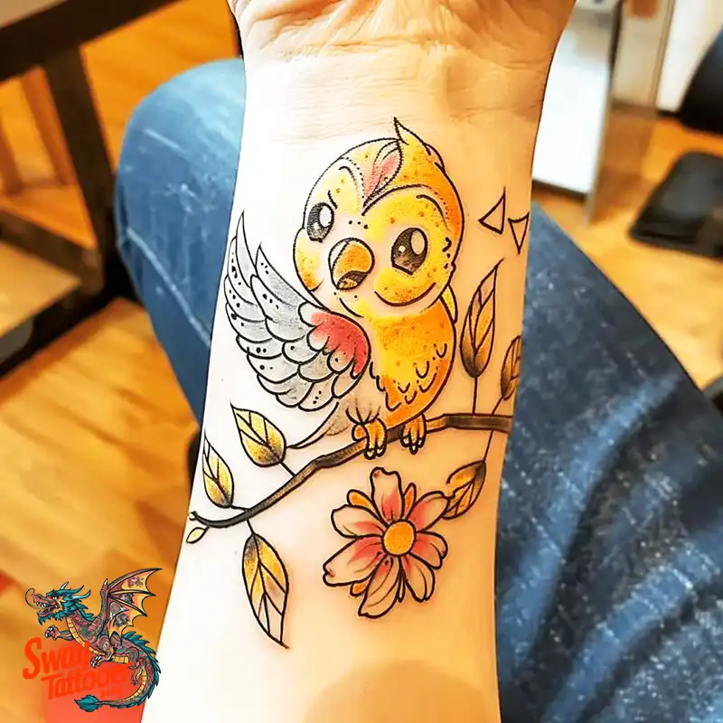 120 Parrot Tattoo Designs, Meanings, Aftercare, & Color Key 17 Parrot Tattoo Design