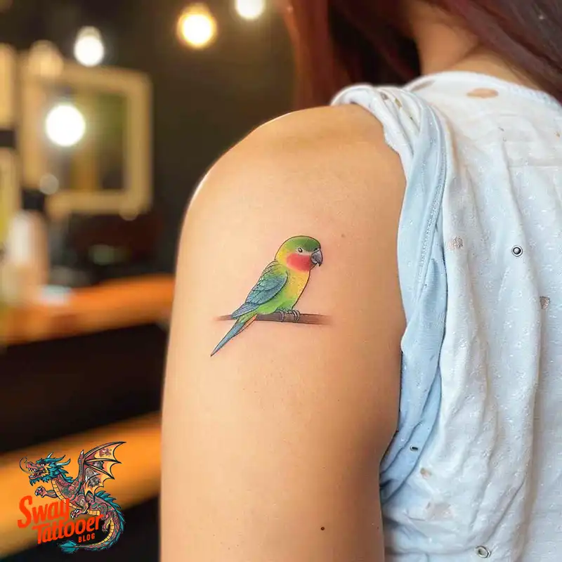 120 Parrot Tattoo Designs, Meanings, Aftercare, & Color Key 9 Parrot Tattoo Design