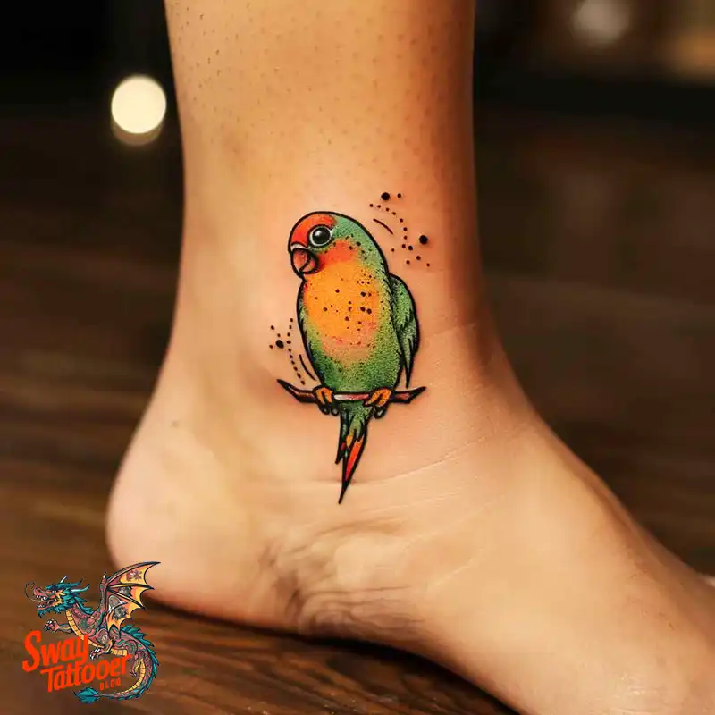 120 Parrot Tattoo Designs, Meanings, Aftercare, & Color Key 110 parrot13