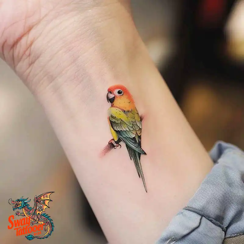 120 Parrot Tattoo Designs, Meanings, Aftercare, & Color Key 78 Parrot Tattoo