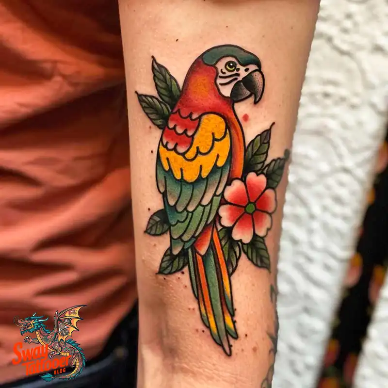 120 Parrot Tattoo Designs, Meanings, Aftercare, & Color Key 75 Parrot Tattoo
