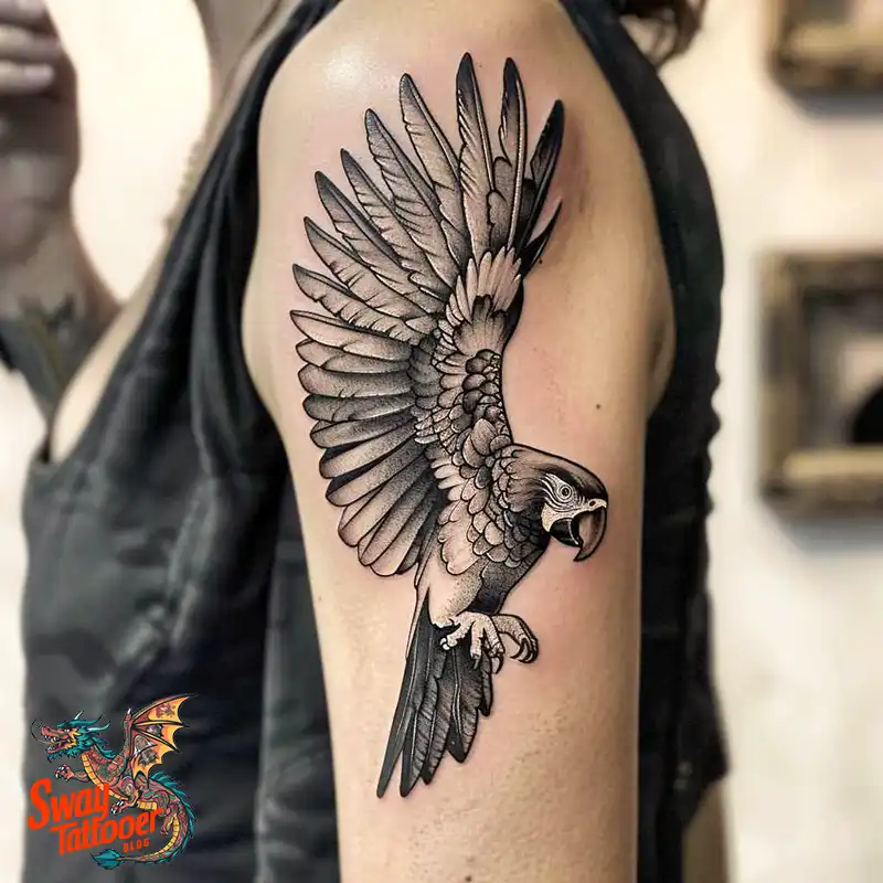 120 Parrot Tattoo Designs, Meanings, Aftercare, & Color Key 70 Parrot Tattoo