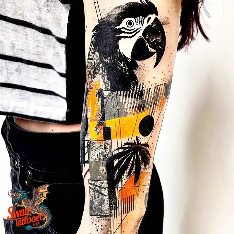 120 Parrot Tattoo Designs, Meanings, Aftercare, & Color Key 68 Parrot Tattoo