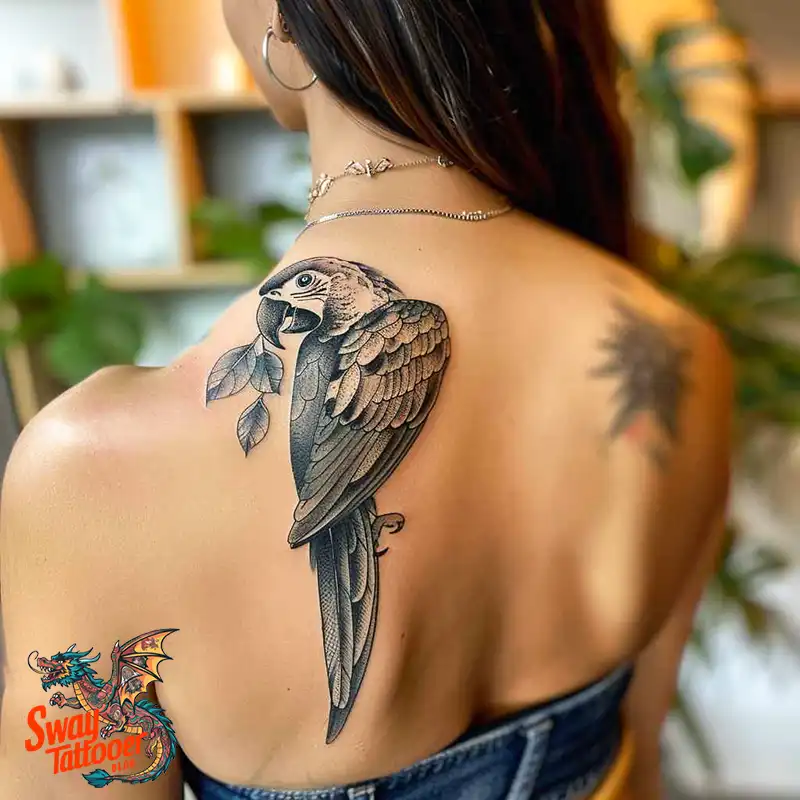 120 Parrot Tattoo Designs, Meanings, Aftercare, & Color Key 66 Parrot Tattoo