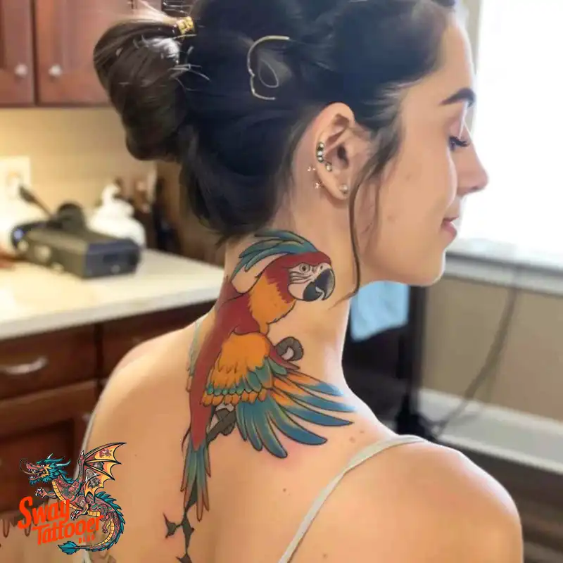 120 Parrot Tattoo Designs, Meanings, Aftercare, & Color Key 53 Parrot Tattoo