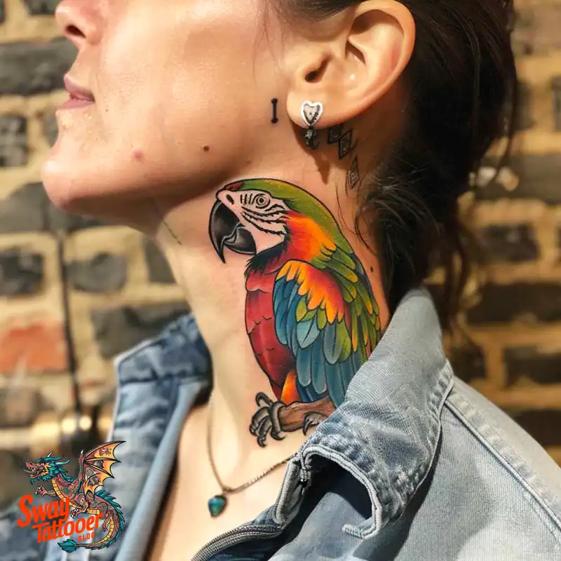 120 Parrot Tattoo Designs, Meanings, Aftercare, & Color Key 52 Parrot Tattoo