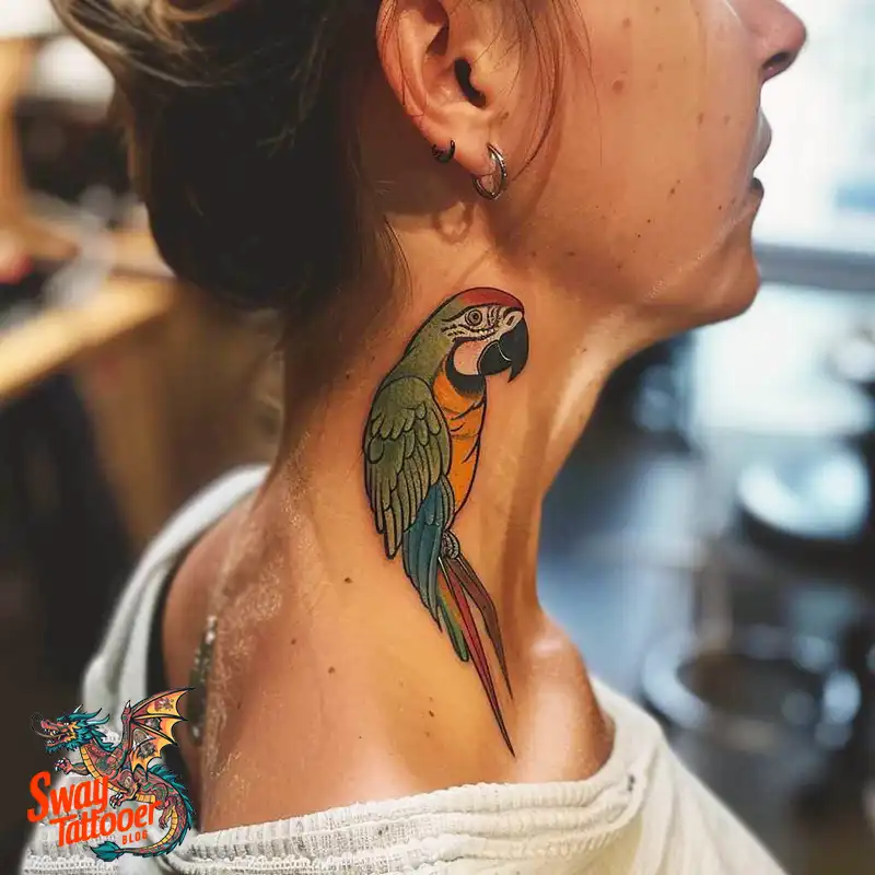 120 Parrot Tattoo Designs, Meanings, Aftercare, & Color Key 51 Parrot Tattoo Design Ideas