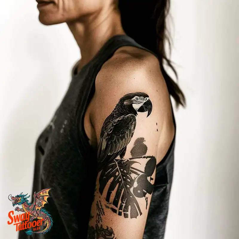 120 Parrot Tattoo Designs, Meanings, Aftercare, & Color Key 44 Parrot Tattoo Design Ideas